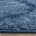 thumbnail image 3 of Safavieh Tapis Rétro Rond de 6 Pieds Tissé Mécaniquement en Bleu et Bleu Foncé, 3 of 10