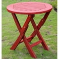 thumbnail image 1 of Pemberly Row Table de Patio Pliant de 19 Pouces en Rouge Grange, 1 of 1