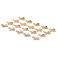 thumbnail image 3 of 20pcs Bee Charm Pendants Portable Hand Made DIY Crystal Rhinestone Alloy Bee Pendant for Jewelry Necklace Earrings Making, 3 of 14
