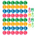 thumbnail image 3 of 56Pcs Bobine Fil Copains Silicone Titulaire Clips Pinces Bobine Câlins Outils de Broderie, 3 of 8