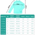 thumbnail image 3 of BIG ELEPHANT 3 Pack Kids Rash Guard Swim Shirt UPF 89+ Long Sleeve Rashguard Swimwear Surf Tops Sun Protection for Boys Girls, 3 of 5