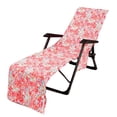 thumbnail image 2 of Jusqu'à 65 % de Réduction SMihono Housse de Chaise de Plage Serviette de Plage Imprimée Polyester Coton Serviette de Chaise Longue, 2 of 2