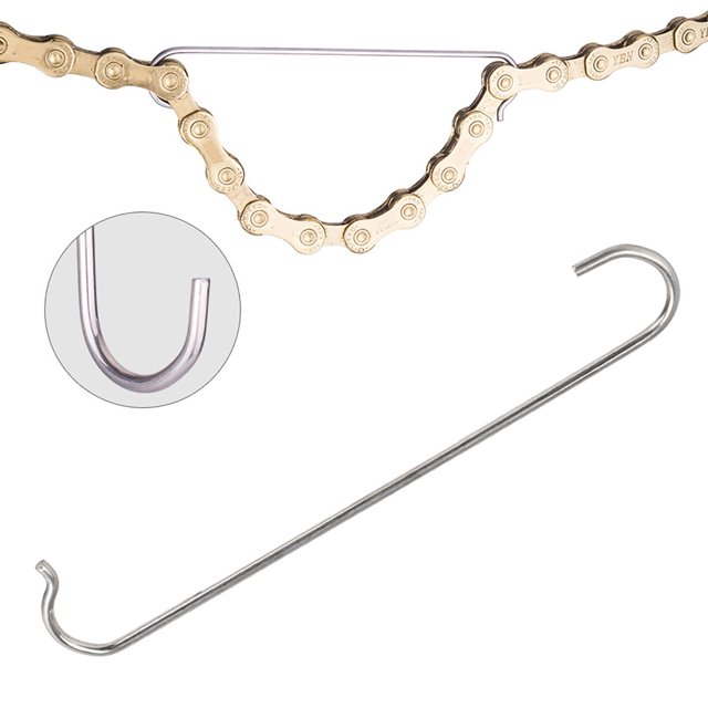 Convenient to Use Cycling Chain Hooks, Stainless Steel High Reliability Chain Hooks, for Mountain Bike Single Speed Connecting Chains 6-10 Speed Bicycle Chains