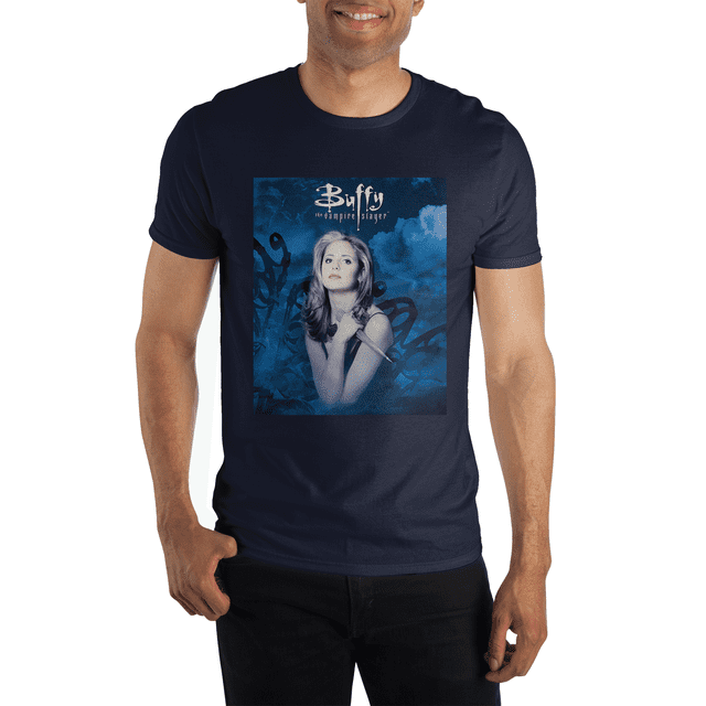 Buffy la Tueuse de Vampires Buffy T-Shirt Bleu