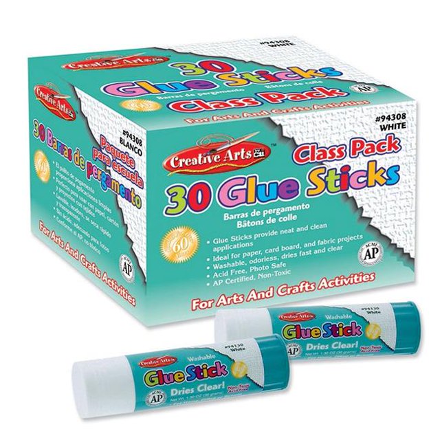Charles Leonard CHL94308-2 Colle Économique 0,28 oz Classe Pack, Transparente - 30 Unités - Boîte de 2
