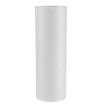 LOLIPPYY 1 Rouleau Thermocollant d'Entoilage pour Couture Blanc Collage Fusible Bricolage Artisanat