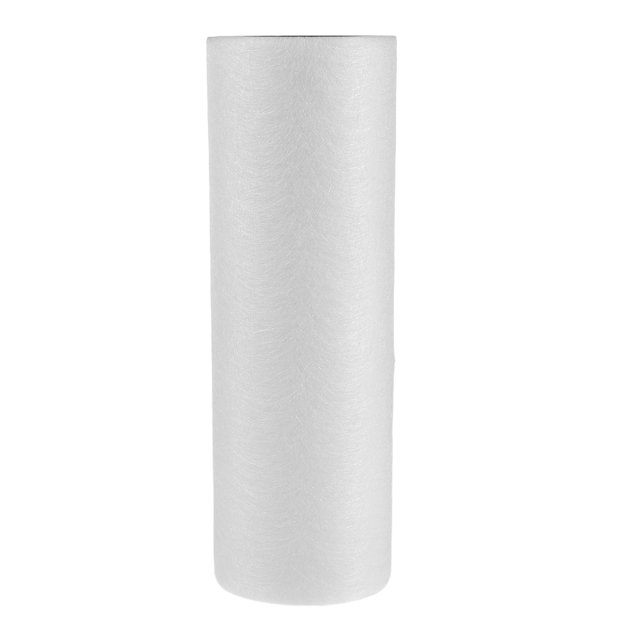 LOLIPPYY 1 Rouleau Thermocollant d'Entoilage pour Couture Blanc Collage Fusible Bricolage Artisanat