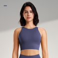 thumbnail image 2 of Yuyuzo Sports Bras for Women Wireless High Support Seamless Stretchy Full Coverage Active Workout Crop Tank Tops, 2 of 7
