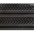 thumbnail image 4 of oneOone Georgette Viscose Fabric Chevron Block Decor Fabric Printed BTY 42 Inch Wide, 4 of 4