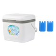 thumbnail image 4 of S SERENABLE 15L Leak Resistant Portable Cooler Box for Men Women Cold/Hot Drinks Concert White, 4 of 9