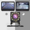 thumbnail image 4 of Dvkptbk Dash Cam Front and Rear Car HD Rear View Camera Reversing Image Night Vision Waterproof LED Car Camera 170 Degrees Wide Angle Night Light 12 Lights Rear View on Clearance, 4 of 5