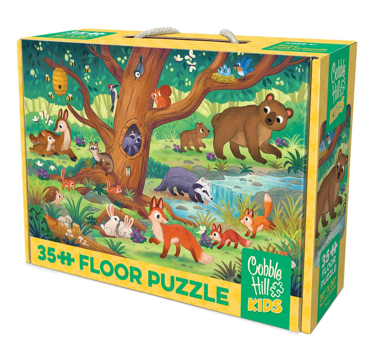 Cobble Hill Kids 35 Piece Floor Puzzle - Bear and Friends - for Ages 3 and up