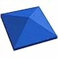 thumbnail image 3 of BenefitUSA 10'X10' Replacement Top Gazebo Canopy Cover Patio Pavilion Sunshade Plyester Single Tier (Blue), 3 of 4