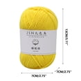 thumbnail image 3 of Clearance Tyidzon Wool Yarn for Crocheting Soft Crochet Thread Yarn, Lightweight Wool Yarn for Crochet Hand Knitting Crocheting Crafting, 3 of 4