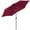 Vin Rouge, variante sur Outsunny Parasol de Patio Rond en Aluminium de 8,5 Pieds Parasol de Jardin Café