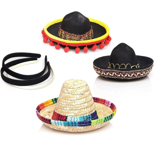 Bandeau en Velours avec Chapeau de Sorcière - Noir - Fille - 14.99