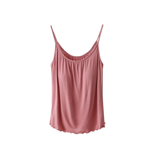 Birdeem Blouse pour Femme Unie Décontractée Mode Col Rond Régulière Sans Manches Hauts de Nuit