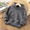 Gris, variante sur PatPat Chandails à Capuchon pour Tout-Petits Garçon/fille, Couleur Unie Texturée, Noir, 5-6T, Liquidation