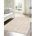 thumbnail image 3 of LaDole Rugs 3x10 ft Modern Premium Area Runner Rug | Contemporary Long Carpet For Hallway, Kitchen, Entry Way, Indoor Floor Décor | Beige Cream, 3 of 4