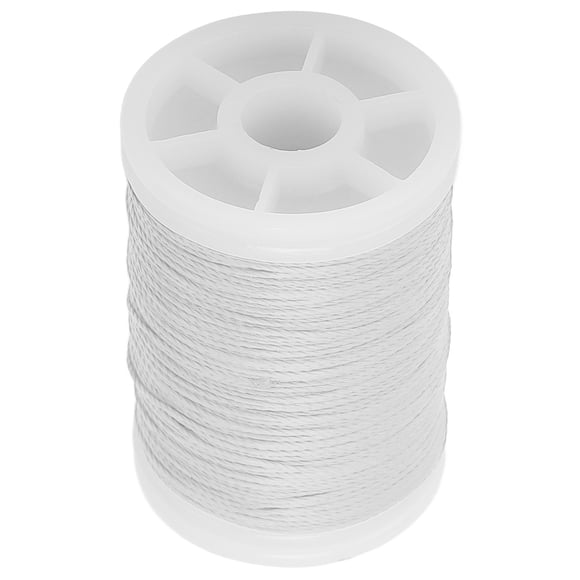 Accessoires d'Entretien pour Bas de Lien à Visibilité, Fil de Service Portable en Polyéthylène de 110 Mètres de Long, Résistant aux Impacts, Diamètre 0,4 mm, pour Tir à l'Arc, pour l'Entraînement, Blanc