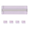 thumbnail image 3 of 4 In 1 Bidirectional Paper Cutter Portable Paper Photo Trimme Paper Cutter For Craft With Straight Line Dotted Line Wavy Crease Head Multi Function Scrapbooking Tool Fo, 3 of 9