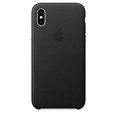 thumbnail image 2 of Apple Leather Case For Use With iPhone X, Black (MQTD2ZM/A), 2 of 3