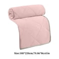 thumbnail image 3 of Soybean Fiber Refrigeration Quilt Cool Quilt Washed Quilt Core Machine Washable Thin Quilt, 3 of 9