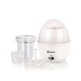 thumbnail image 4 of Electric Mini Food Steamer and  Egg Cooker with Auto Shut Off Feature - White, 4 of 5
