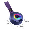 thumbnail image 3 of Chmadoxn Bluetooth Speaker,Bluetooth Audio New Wireless Bluetooth Speaker Outdoor Portable Subwoofer Home Backpack Bathroom Mini Speaker Wireless Bluetooth, 3 of 7