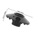 thumbnail image 4 of Mobutofu 10 Pcs Couvre-Pieds pour Bâton de Randonnée pour Randonnée et Activités Extérieures avec Diamètre Antidérapant de 1.9 Po, 4 of 6