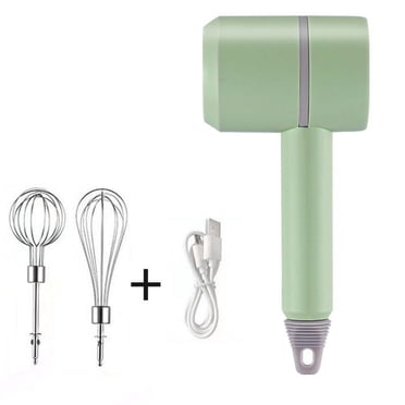 Electric Hand Mixer, Wireless Electric Hand Mixer, Portable Kitchen Blender Egg Whisk, with2 Beaters for Cake, Baking & Cooking$Immersion Hand Blender