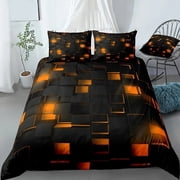 Fwttom Bedding Duvet Cover Three Piece Set