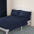 thumbnail image 2 of Mainstays Kids Microfiber Bed Sheet Set, Full, Space, 4 Pieces, 2 of 8