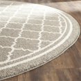 thumbnail image 3 of Safavieh Amherst Collection AMT422R Tapis Rond Intérieur, Extérieur Gris Foncé et Beige (9 Pieds Diamètre), 3 of 3
