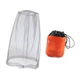 thumbnail image 4 of koolsoo Face Net Mesh with Carry Bag Head Protecting Net for Climbing Hiking Fishing Gray S, 4 of 9