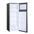 thumbnail image 2 of Magic Chef 7.3 Cu. ft. 2-Door Mini Refrigerator with Freezer, Platinum Steel, ENERGY STAR®, 2 of 7