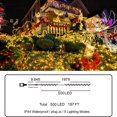 thumbnail image 3 of AMERTEER ” LED String Lights For Thanksgiving / Christmas / New Year Twinkle Lights with 8 Modes Memory for Home Tree Yard Room Indoor & Outdoor Decorations”, 3 of 13