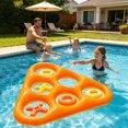 thumbnail image 1 of Inflatable Triangular Water Game With 6 Holes for Pool, 1 of 6