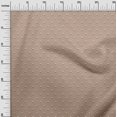 thumbnail image 3 of oneOone Cotton Cambric Light Brown Fabric Rabbit Sewing Material Print Fabric By The Yard 42 Inch Wide, 3 of 5