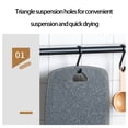 thumbnail image 4 of EGNMCR Kitchen Gadgets, Cutting Boards For Kitchen Cutting Boards Plastic Cutting Board Non-Slip Kitchen Chopping Board With Hanging Hole Handle For Meat Veggies Cutting Boar Chopping board, 4 of 7