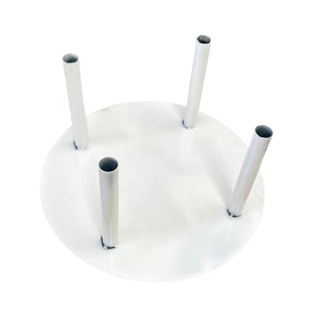 KLKCMS Flower Pole Display Stand Base Standing Base Party Flower Holder Stand for Event Wedding Supplies Reception Ceremony Birthday Four Pole