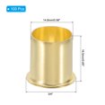 thumbnail image 2 of Uxcell 3/4" Brass Compression Fittings,100Pcs Compression Insert Tube Fitting for Connecting Air, Fuel, Water, Oil and Inert Gases Lines, 2 of 5