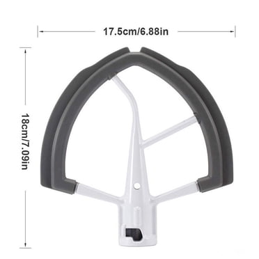 Beater Flex Edge Mixer Flat Attachments Mixer Accessories Kitchen Accessories Kitchen Replacement for KitchenAid 6-Quart