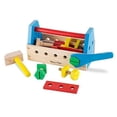 thumbnail image 2 of Melissa & Doug Take-Along Tool Kit Wooden Construction Toy (24 pcs), 2 of 5