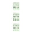 thumbnail image 1 of Wweixi Eye Face Gems Rhinestone Stickers Beads No Glue Eyebrow Rainbow Makeup Jewelry Accessory DIY Decorations Wedding Green 3Set, 1 of 6