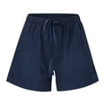 thumbnail image 4 of TIMIFIS Womens Comfy Drawstring Casual Elastic Waist Pocketed Shorts - Summer, 4 of 6