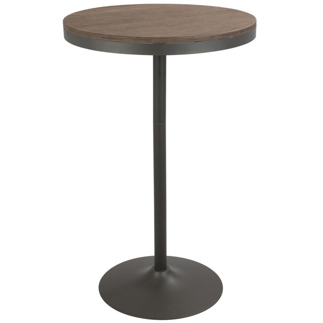Dakota Industrial Adjustable Bar / Dinette Table by LumiSource