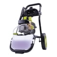 thumbnail image 1 of Sun Joe SPX9005-PRO Commercial Series Cold Water Electric Direct Drive Crank Shaft Pressure Washer, 2.15 HP Brushless Induction Motor, 120 Volt, Wall Mount, Roll Cage, 1300 PSI Max* , 2 GPM Max*, 1 of 9