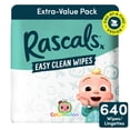 thumbnail image 1 of Rascals Easy Clean Baby Wipes, 640 Count, 1 of 11