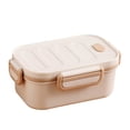 thumbnail image 2 of Clearance! Student And Chilren Lunch Box, 1000 ML 3-Compartment 2 Layer Bento Lunch Box For Kids, Lunch Containers For Adults Come, Leak Proof, Microwaveable Feature Browsing History Sale&Deal #86, 2 of 7